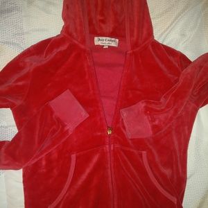 Juicy Couture Velour Hoodie sz M